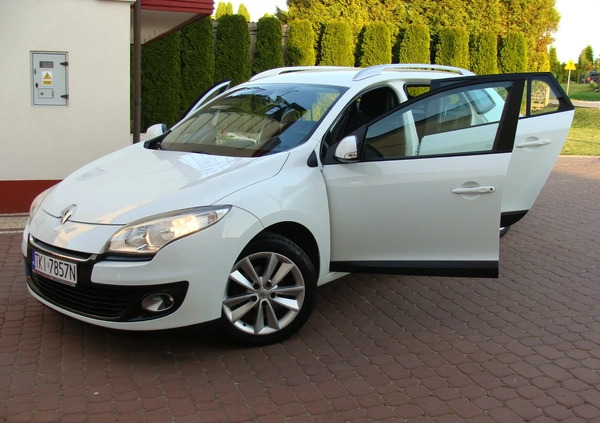 Renault Megane cena 24900 przebieg: 208000, rok produkcji 2012 z Bodzentyn małe 352